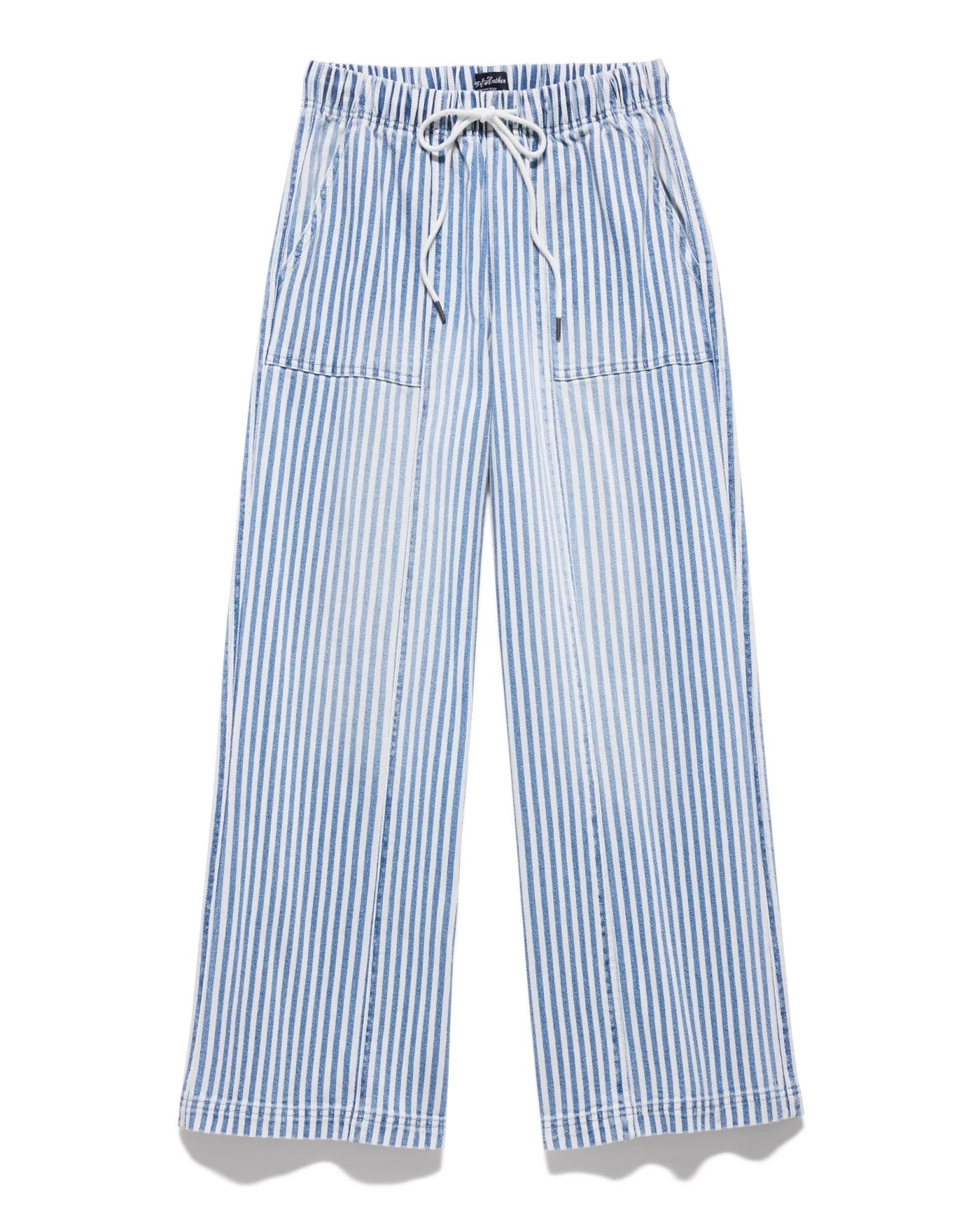TRIANA WIDE LEG PANT Railroad Stripe