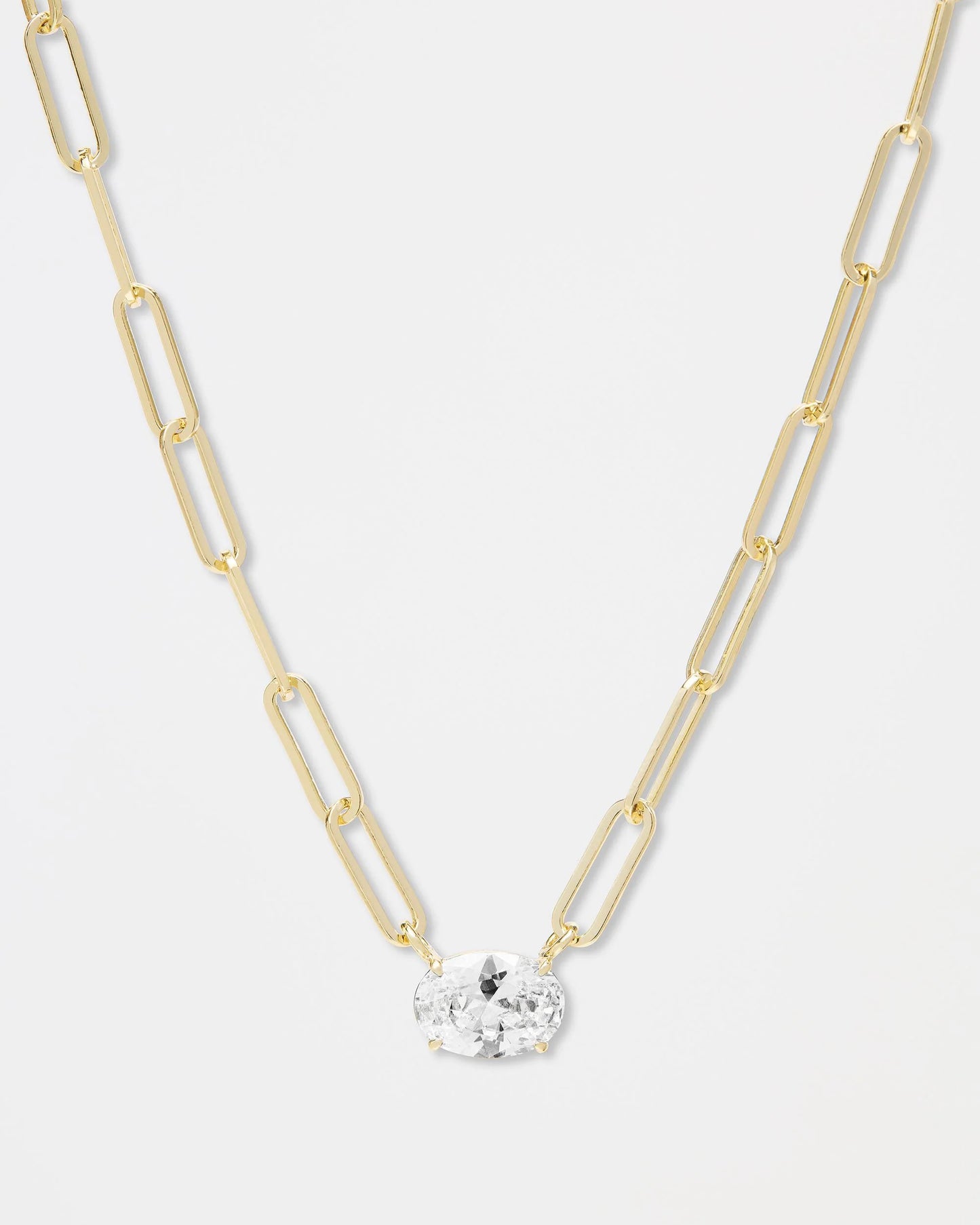 Melinda Maria Hello Gorgeous Samantha Chain Necklace