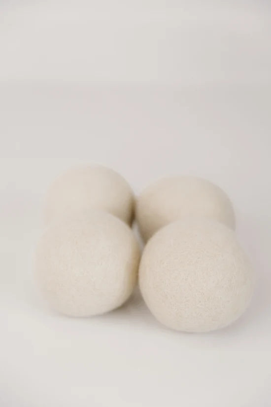 House of CottonWood WOOL DRYER BALLS (SET OF 4)