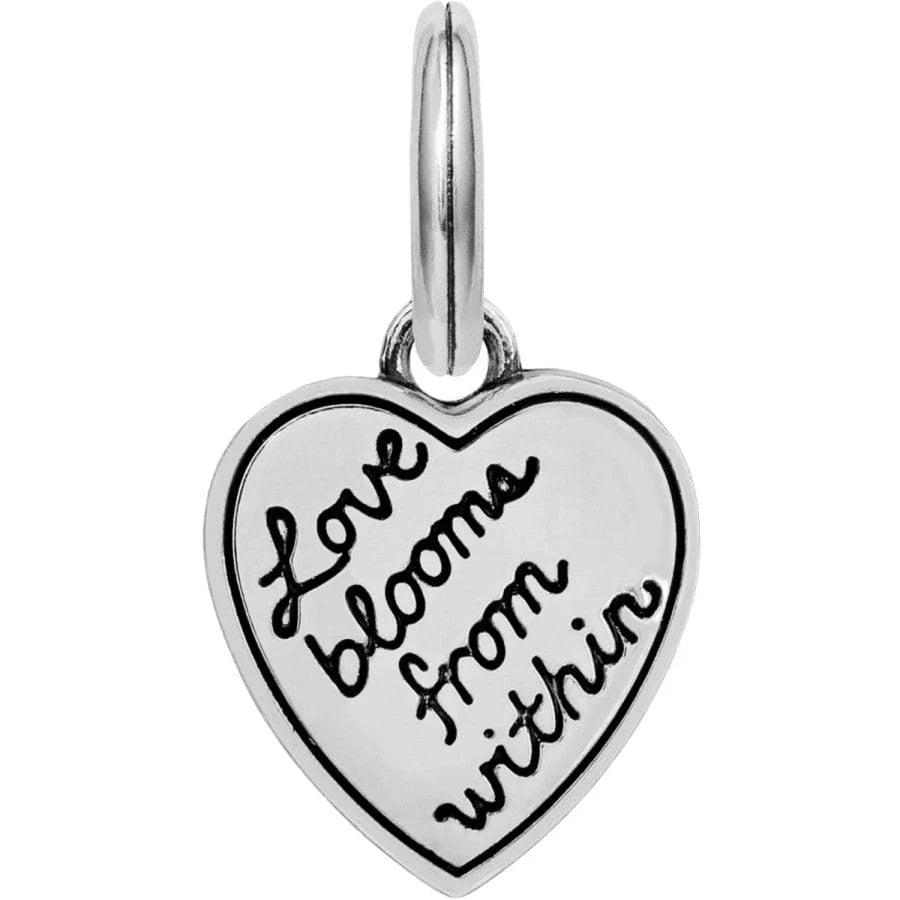 Brighton Blooming Heart Charm