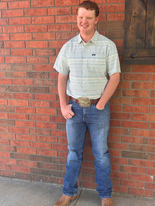 Kimes Ranch Colton Light Blue Button Down