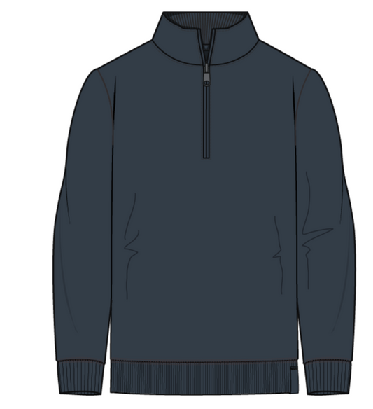 HUK EDISTO 1/4 ZIP TERRY