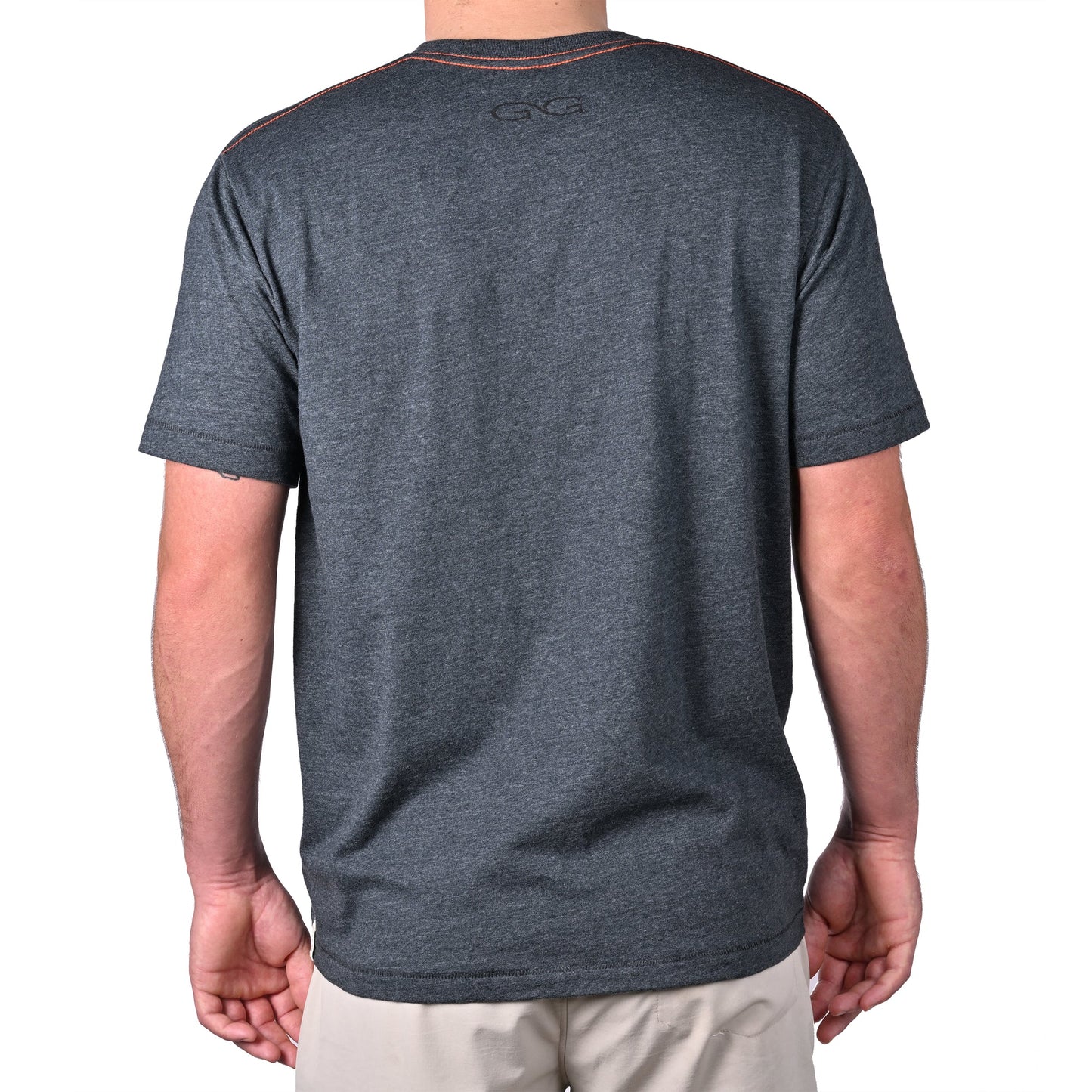 Game Guard Logo CHARCOAL GRAPHIC TEE