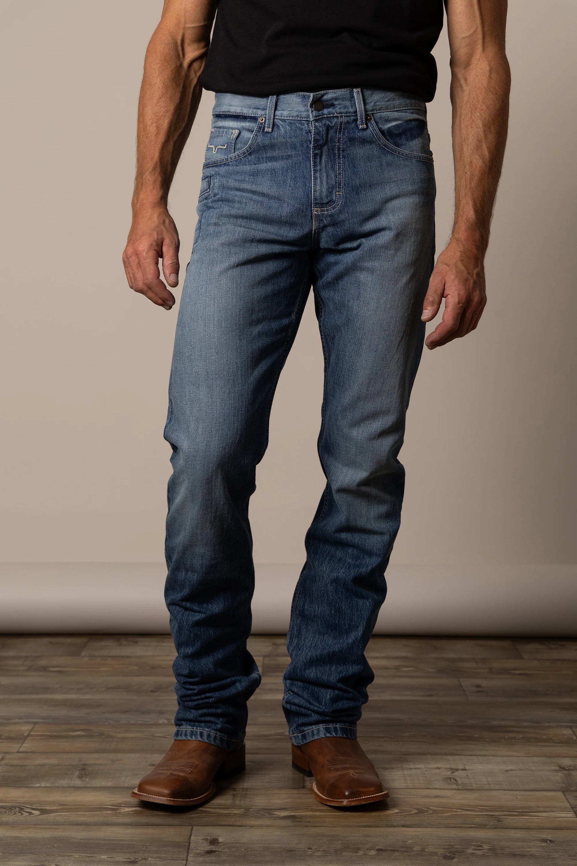 Kimes Ranch Mens James- Mid Wash – Flatland Collective