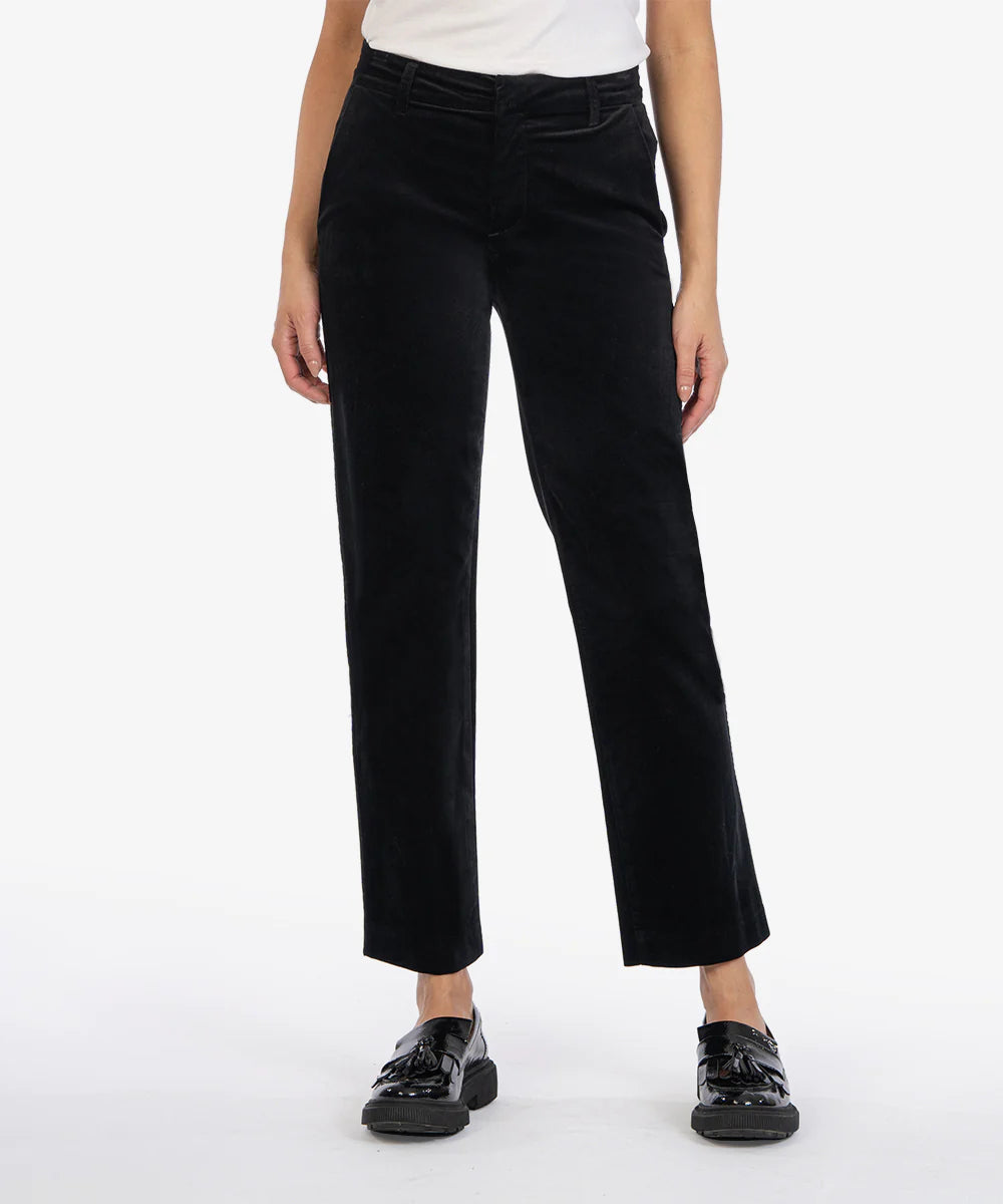 KUT from the Kloth Elizabeth High Rise Velveteen Trouser