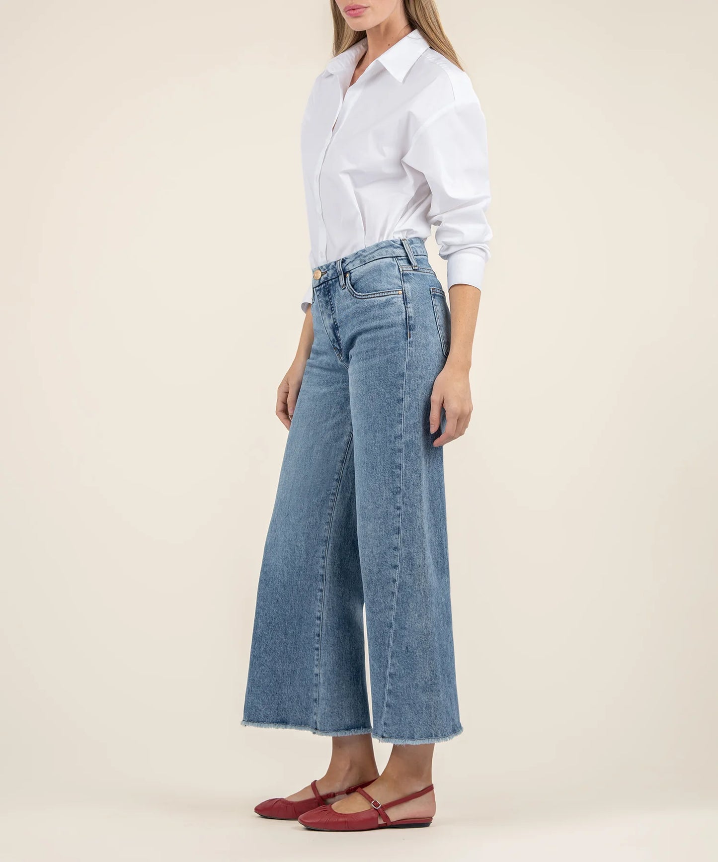 Kut from the Kloth Meg High Rise Wide Leg