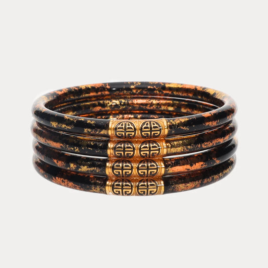 BuDHa Girl KOI LEOPARD ALL WEATHER BANGLE® (AWB®) - SET OF 4