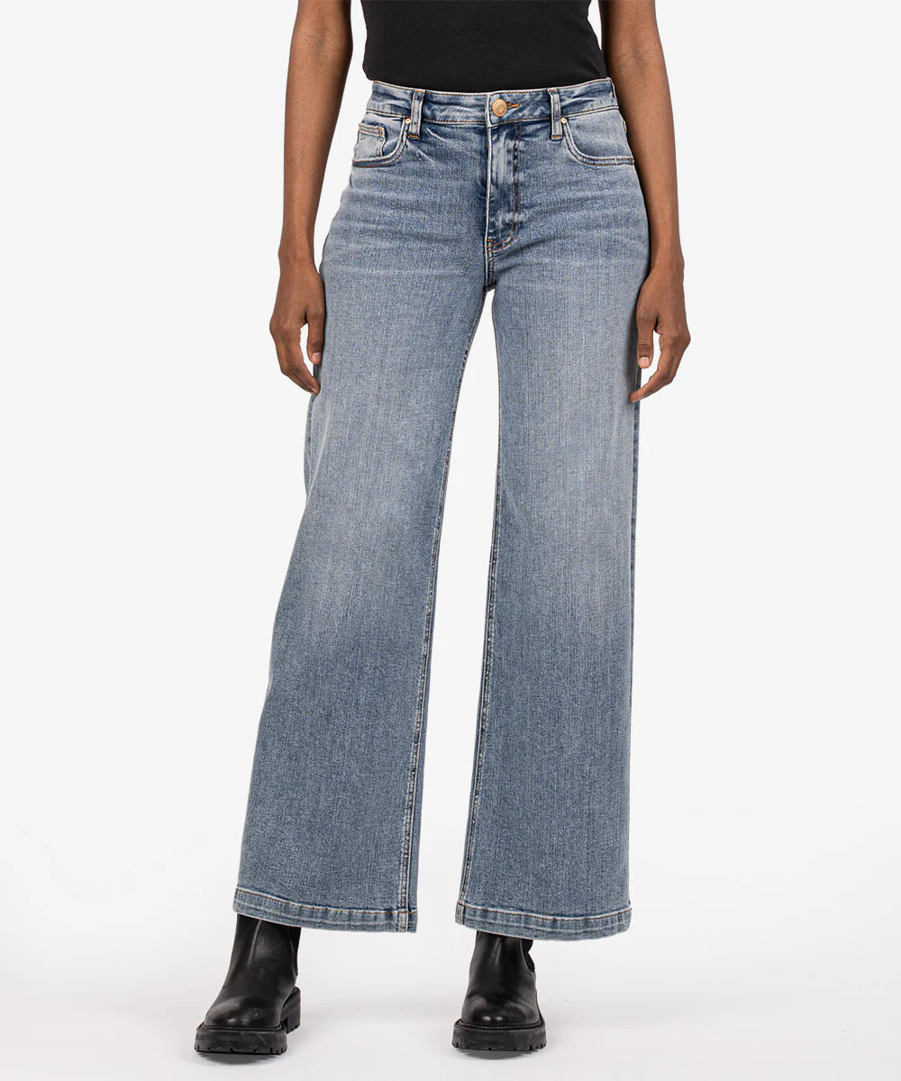 Kut from the Kloth Jean High Rise Wide Leg