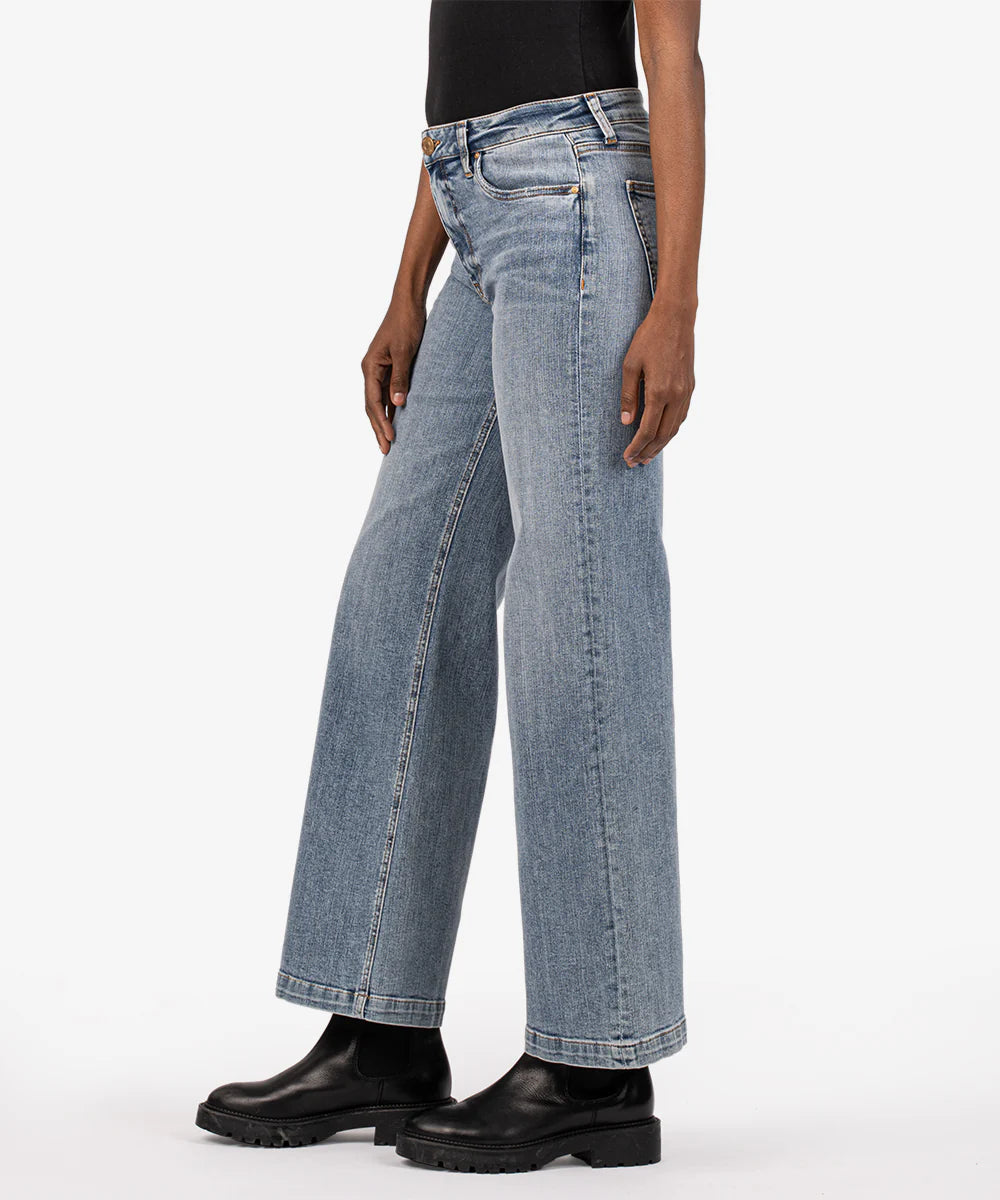 Kut from the Kloth Jean High Rise Wide Leg