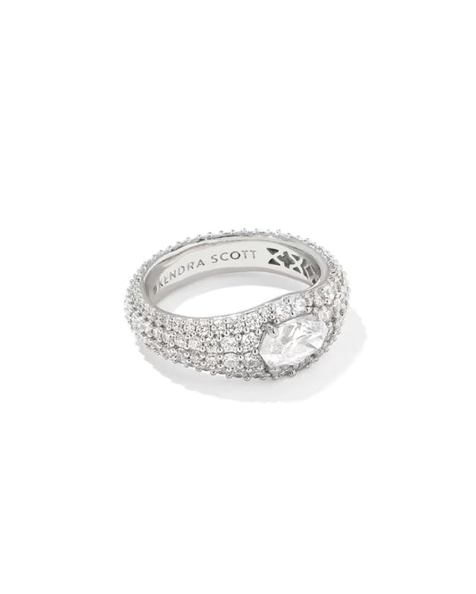 Kendra Scott Bella Silver Band Ring