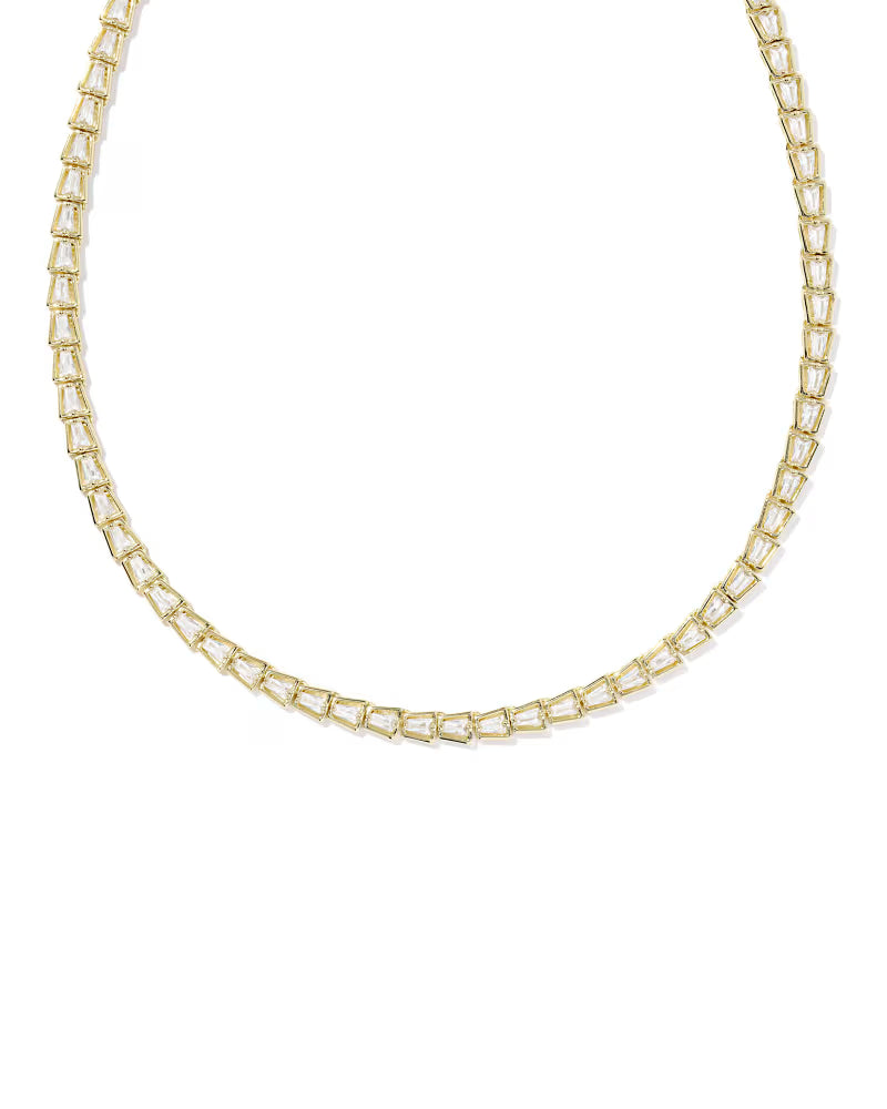 Kendra Scott Bella Gold Tennis Necklace
