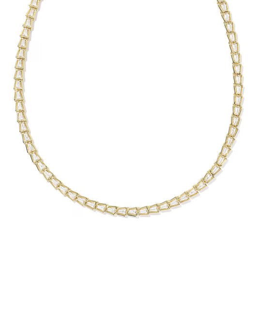 Kendra Scott Bella Gold Tennis Necklace
