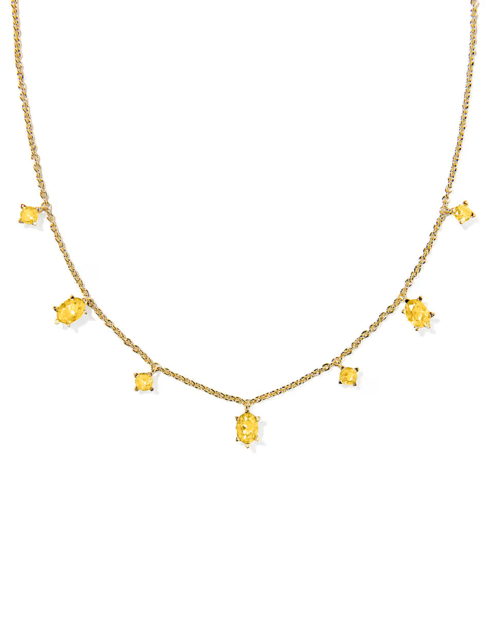 Kendra Scott CAILIN DELICATE STRAND NECKLACE GOLD
