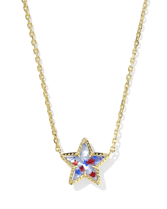 Kendra Scott Cassidy Gold Short Pendant Necklace