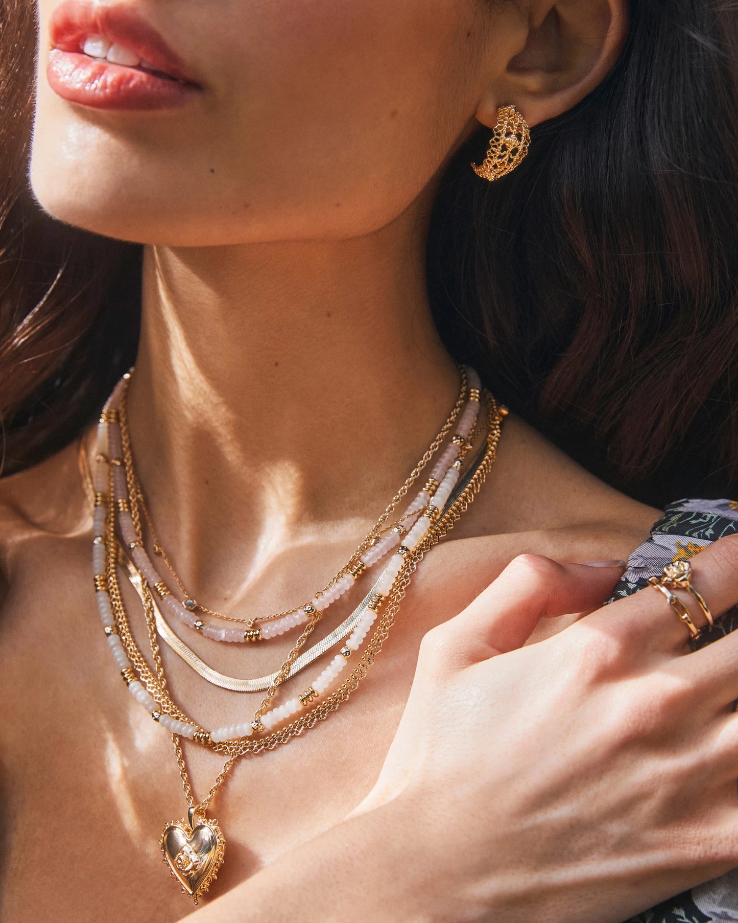 Kendra Scott Deliah Gold Strand Necklace
