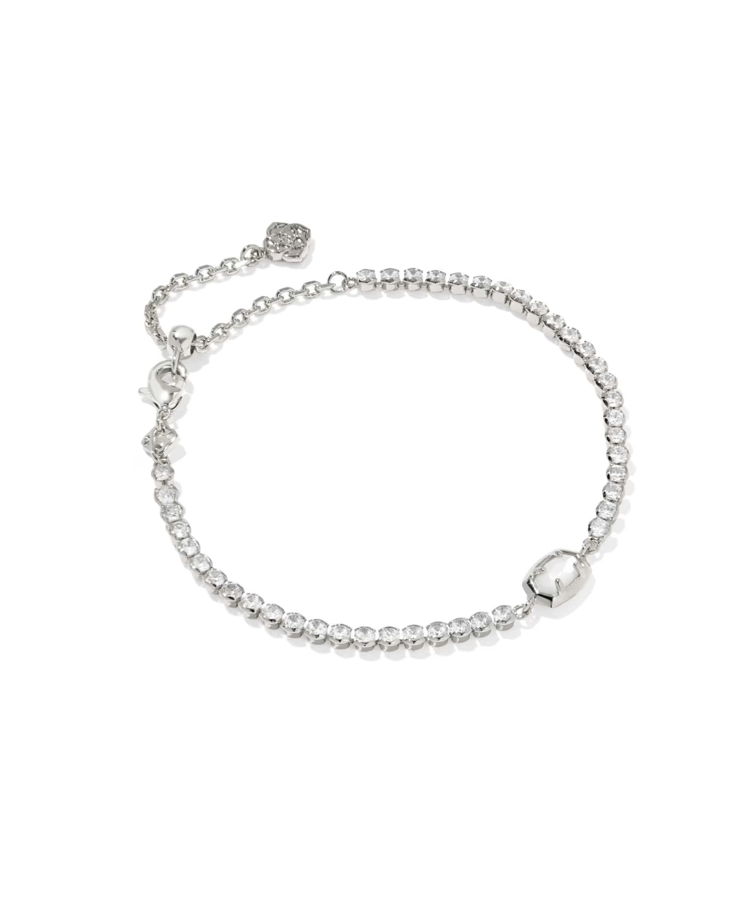 Kendra Scott Emilie Silver Tennis Bracelet