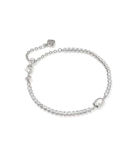 Kendra Scott Emilie Silver Tennis Bracelet