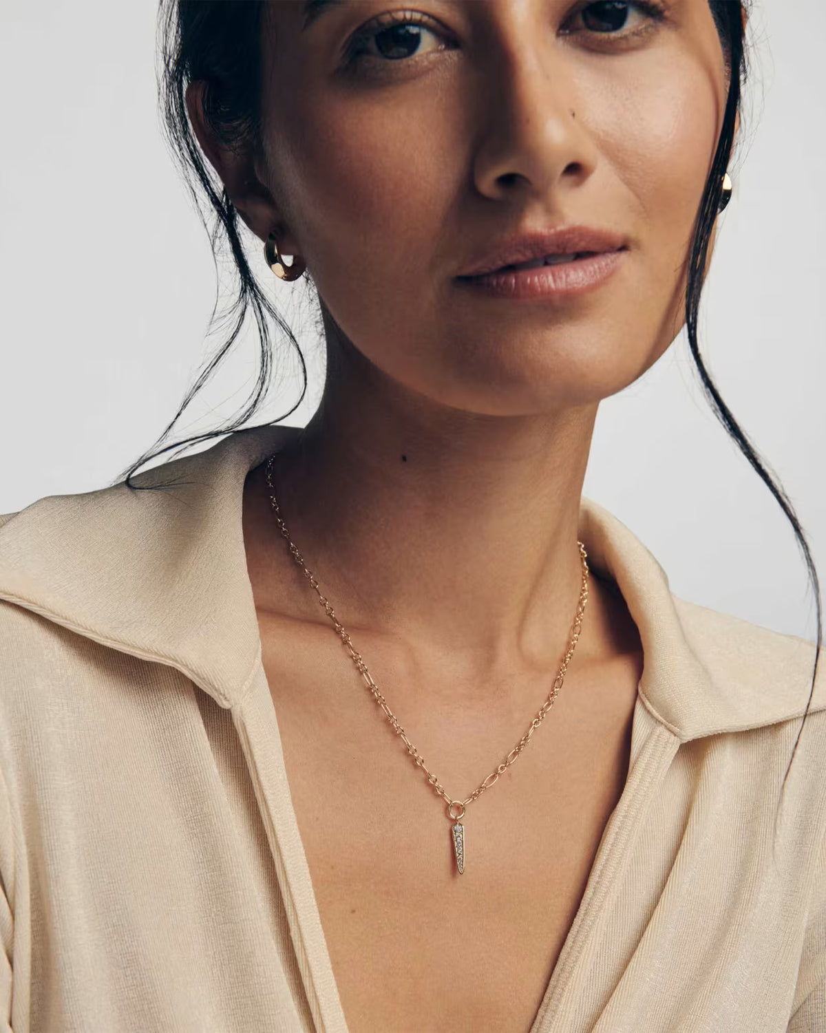 Kendra Scott Fate Gold or Silver Short Pendant Necklace