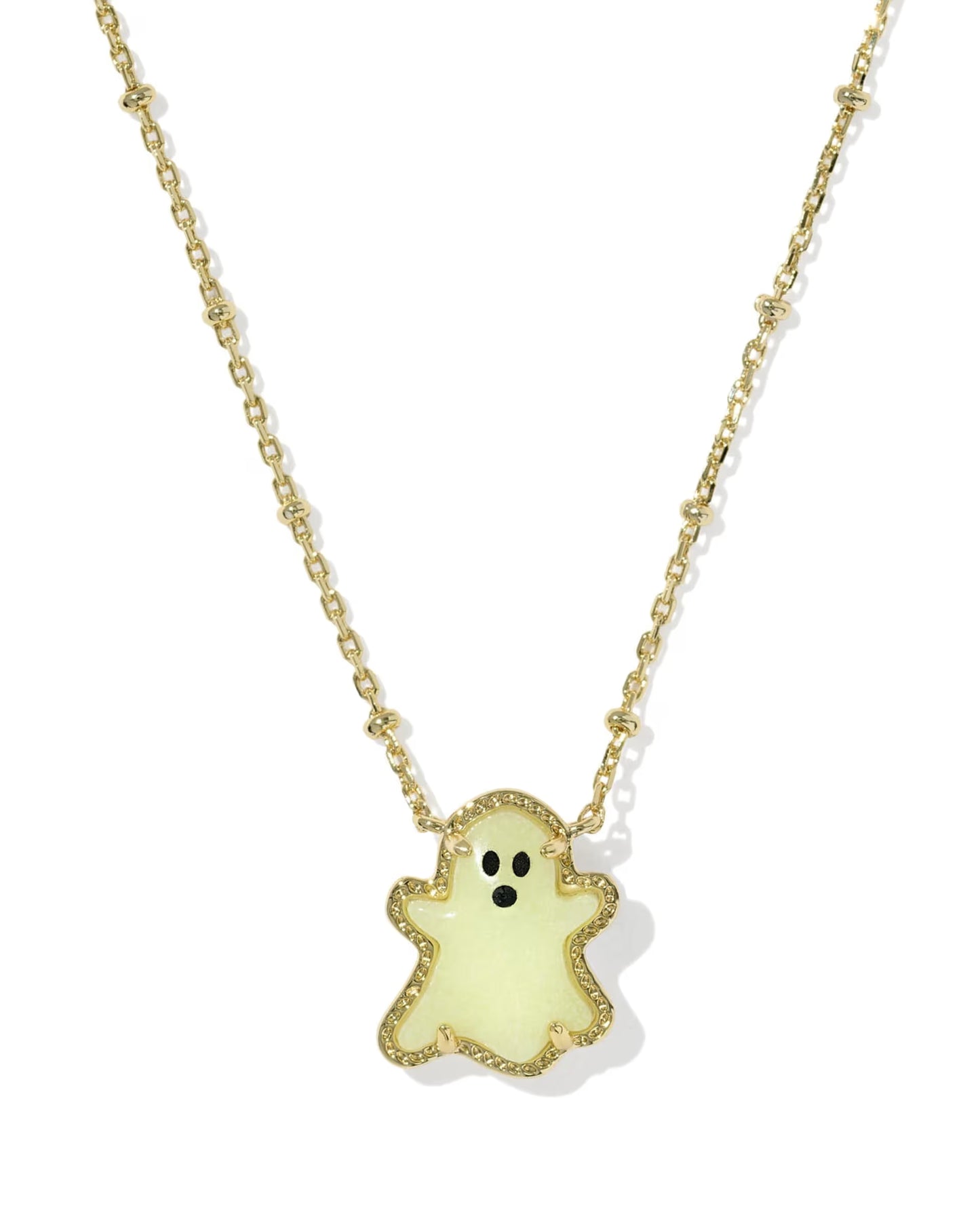 Kendra Scott Ghost Short Pendant Necklace - GLOW-IN-THE-DARK