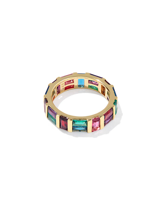 Kendra Scott Jamie Gold Band Ring Multi Mix