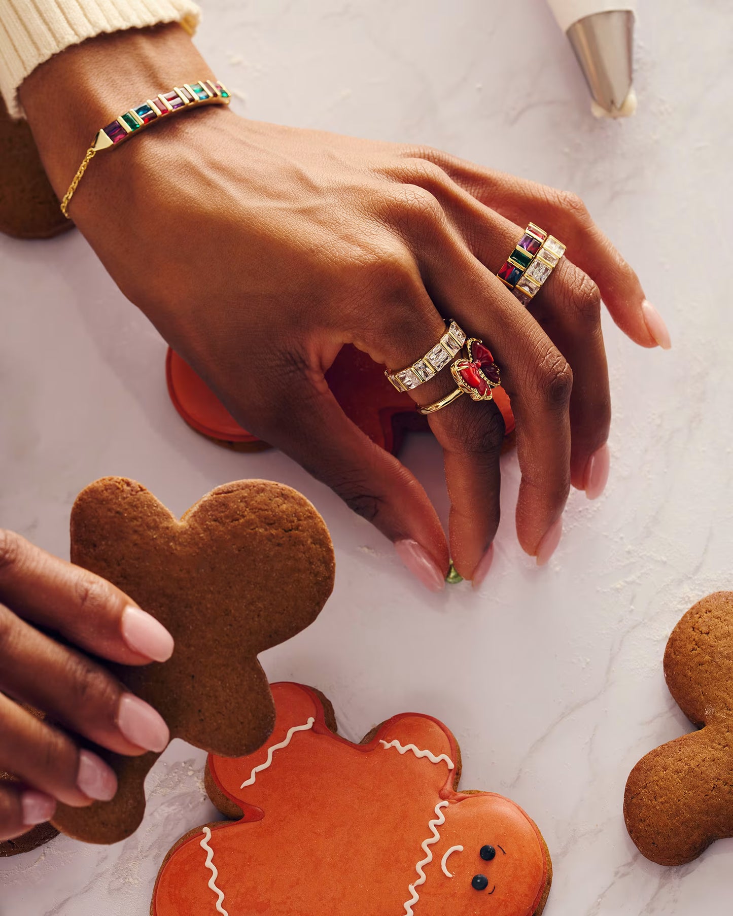 Kendra Scott Jamie Gold Band Ring Multi Mix