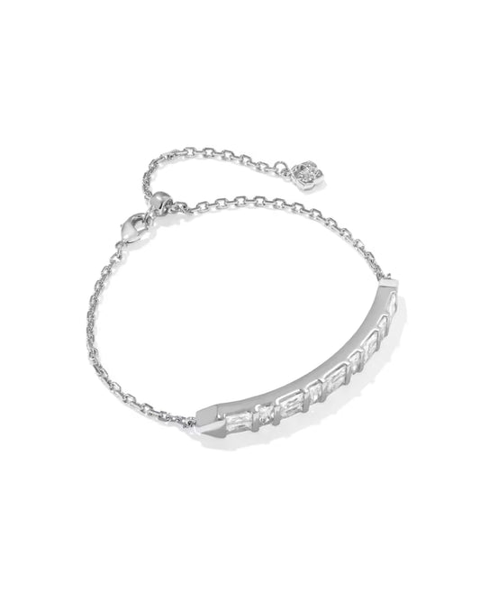 Kendra Scott Jamie Silver Delicate Chain Bracelet