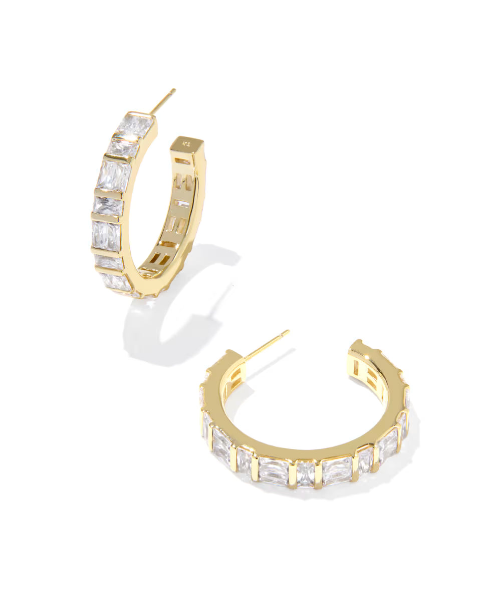 Kendra Scott Jamie Gold Hoop Earrings