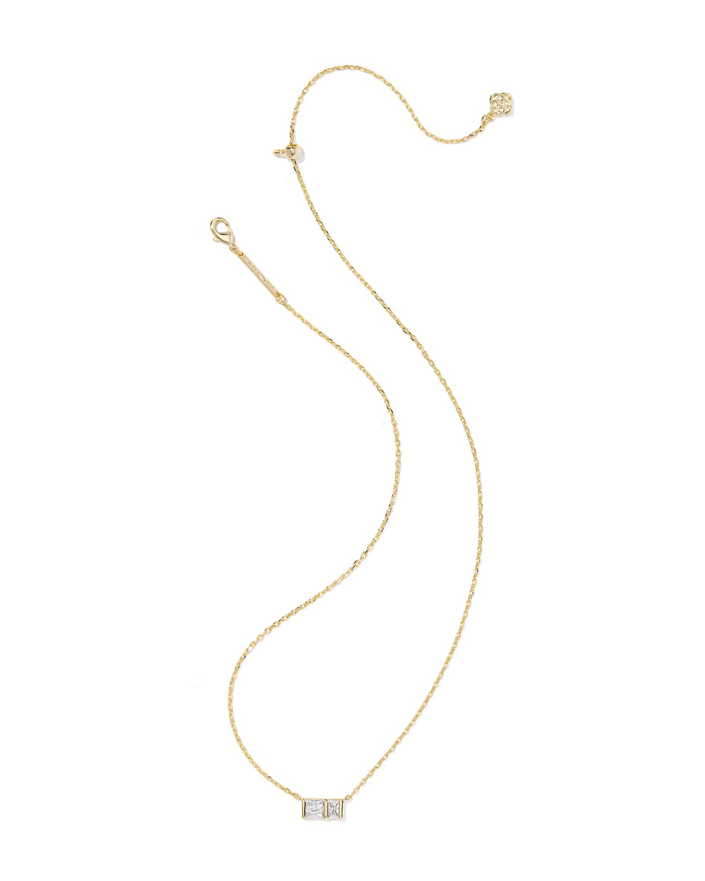 Kendra Scott Jamie Gold Short Pendant Necklace