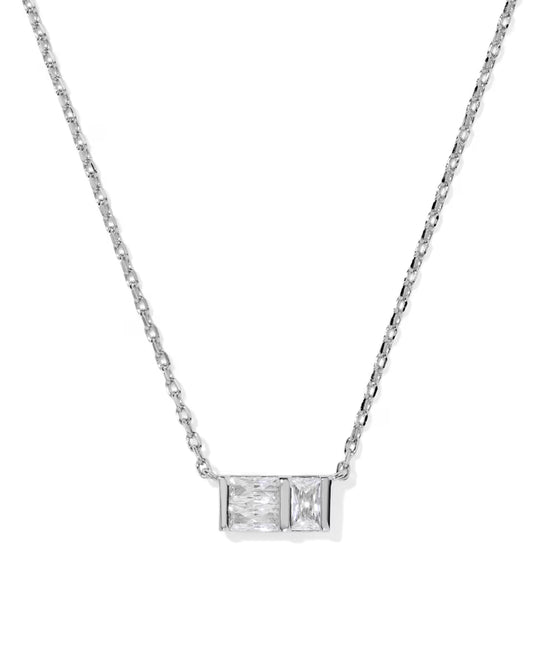 Kendra Scott Jamie Silver Short Pendant Necklace
