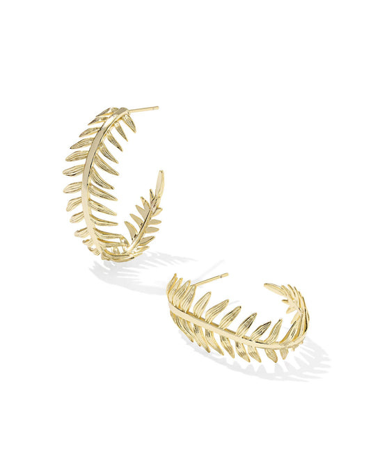 Kendra Scott Kayla Gold or Silver Hoop Earrings