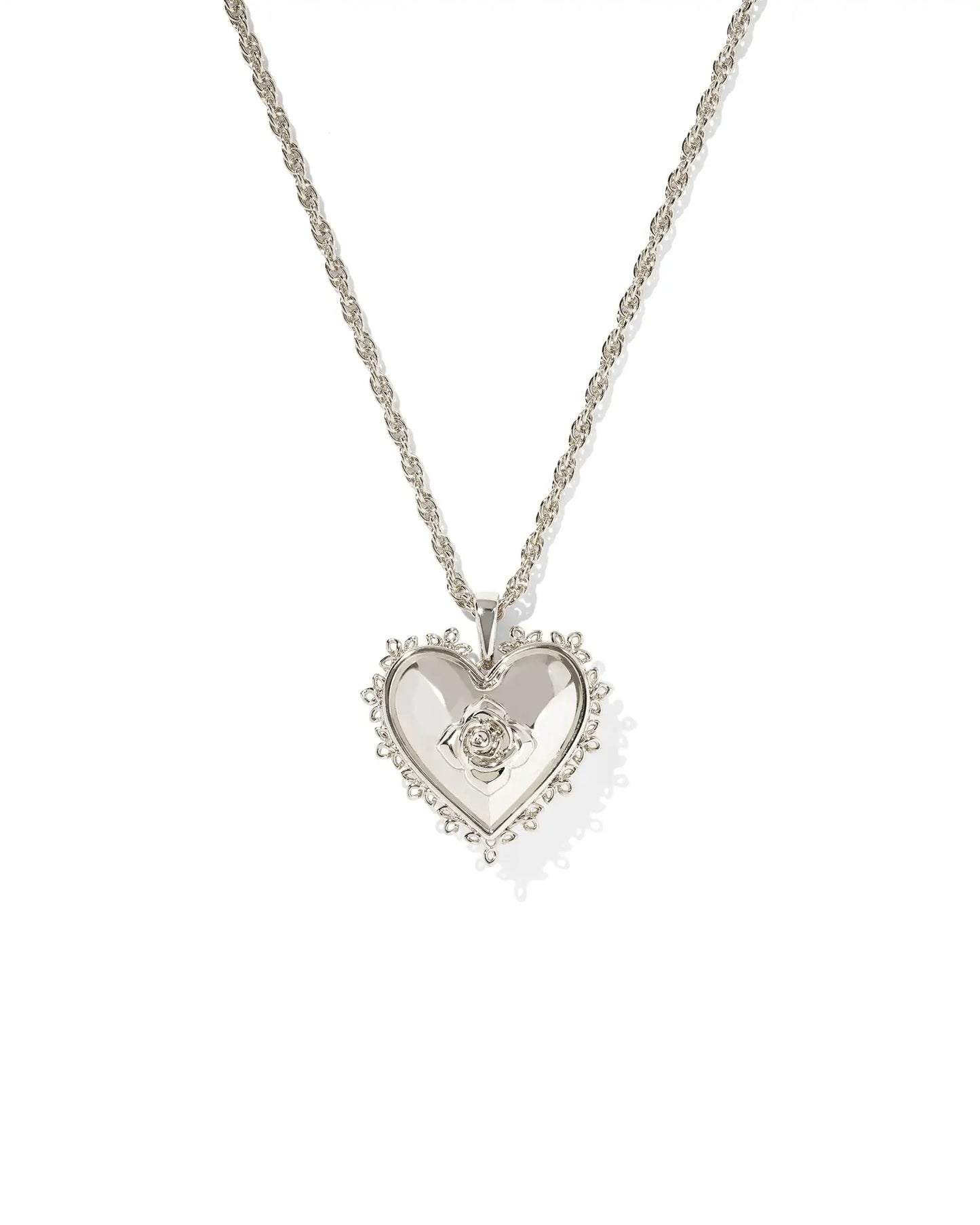 Mallory Rose Locket Short Pendant Necklace