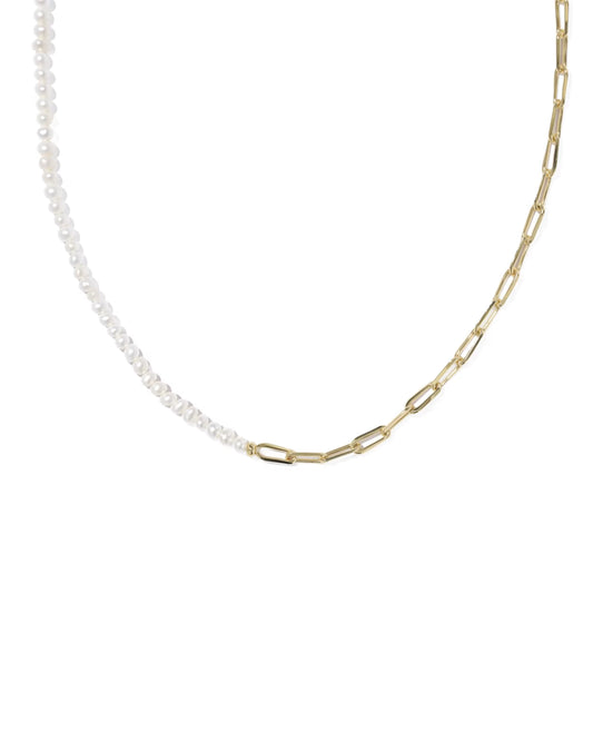 Kendra Scott MARKIE GOLD HALF CHAIN NECKLACE
