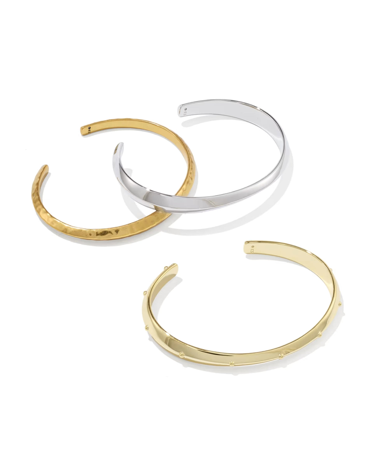 Kendra Scott Oakland Mixed Metal Set of 3 Cuff Bracelets