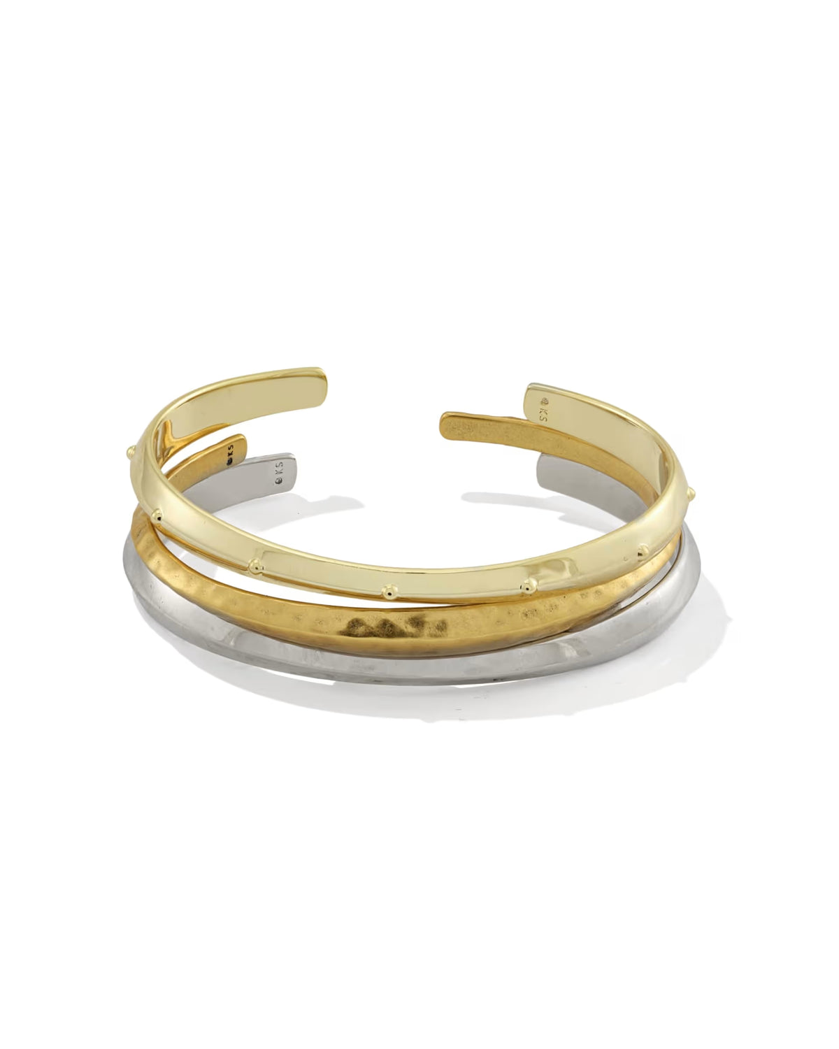 Kendra Scott Oakland Mixed Metal Set of 3 Cuff Bracelets