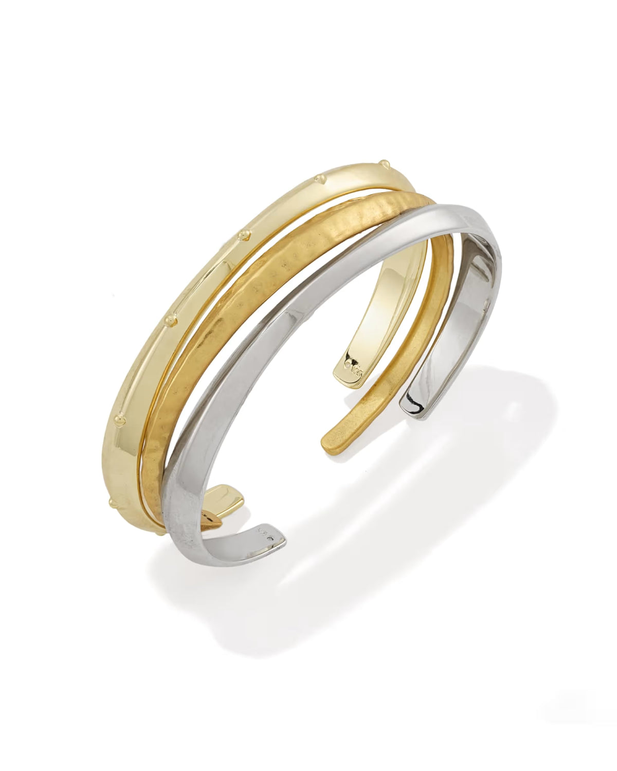 Kendra Scott Oakland Mixed Metal Set of 3 Cuff Bracelets