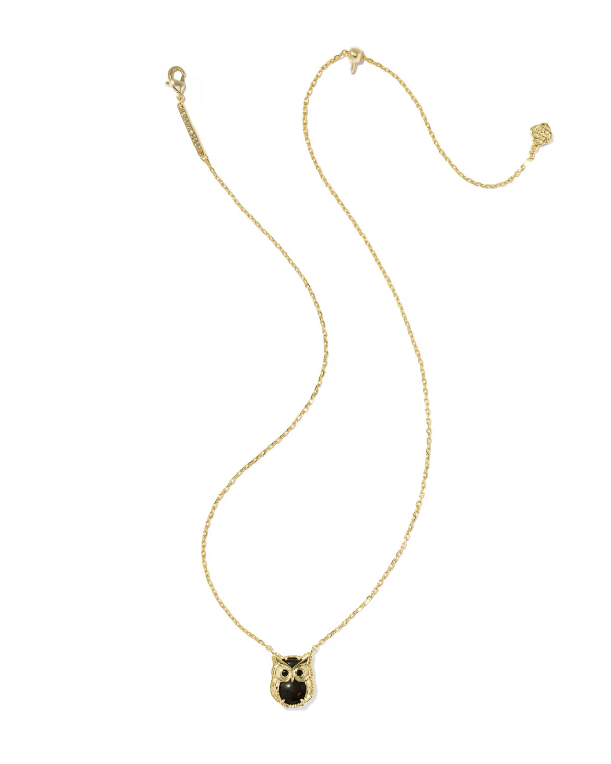 Kendra Scott Owl Gold Short Pendant Necklace