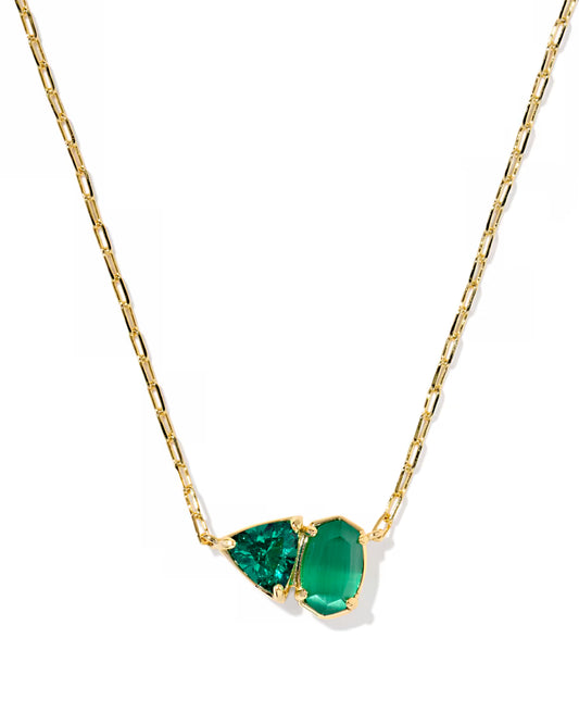 Kendra Scott Gold Tatum May Short Pendant Necklace