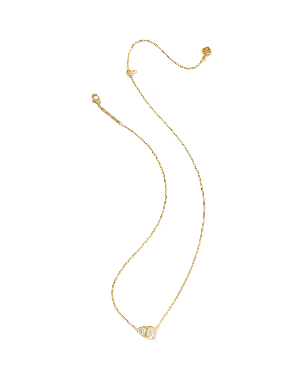 Kendra Scott Gold Tatum June Short Pendant Necklace