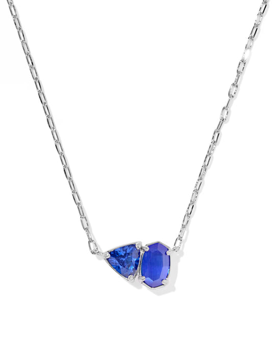 Kendra Scott Tatum Silver September Short Pendant Necklace