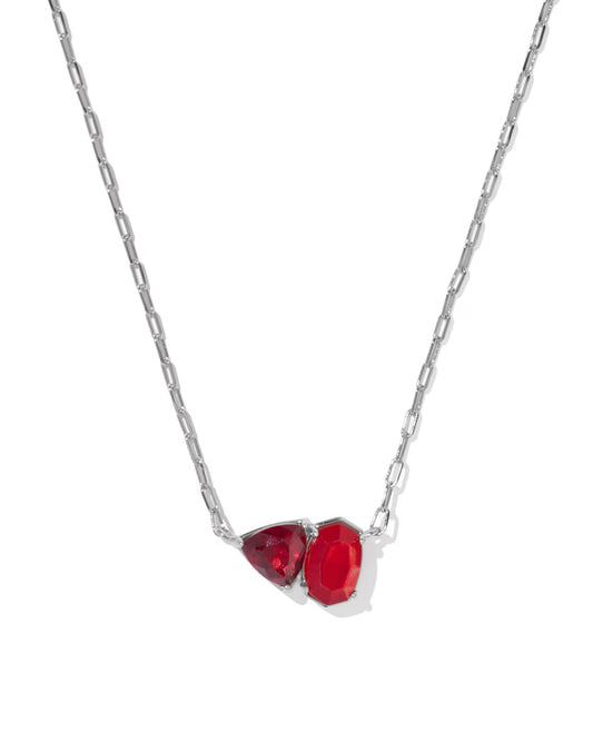 Kendra Scott Tatum Silver July Short Pendant Necklace