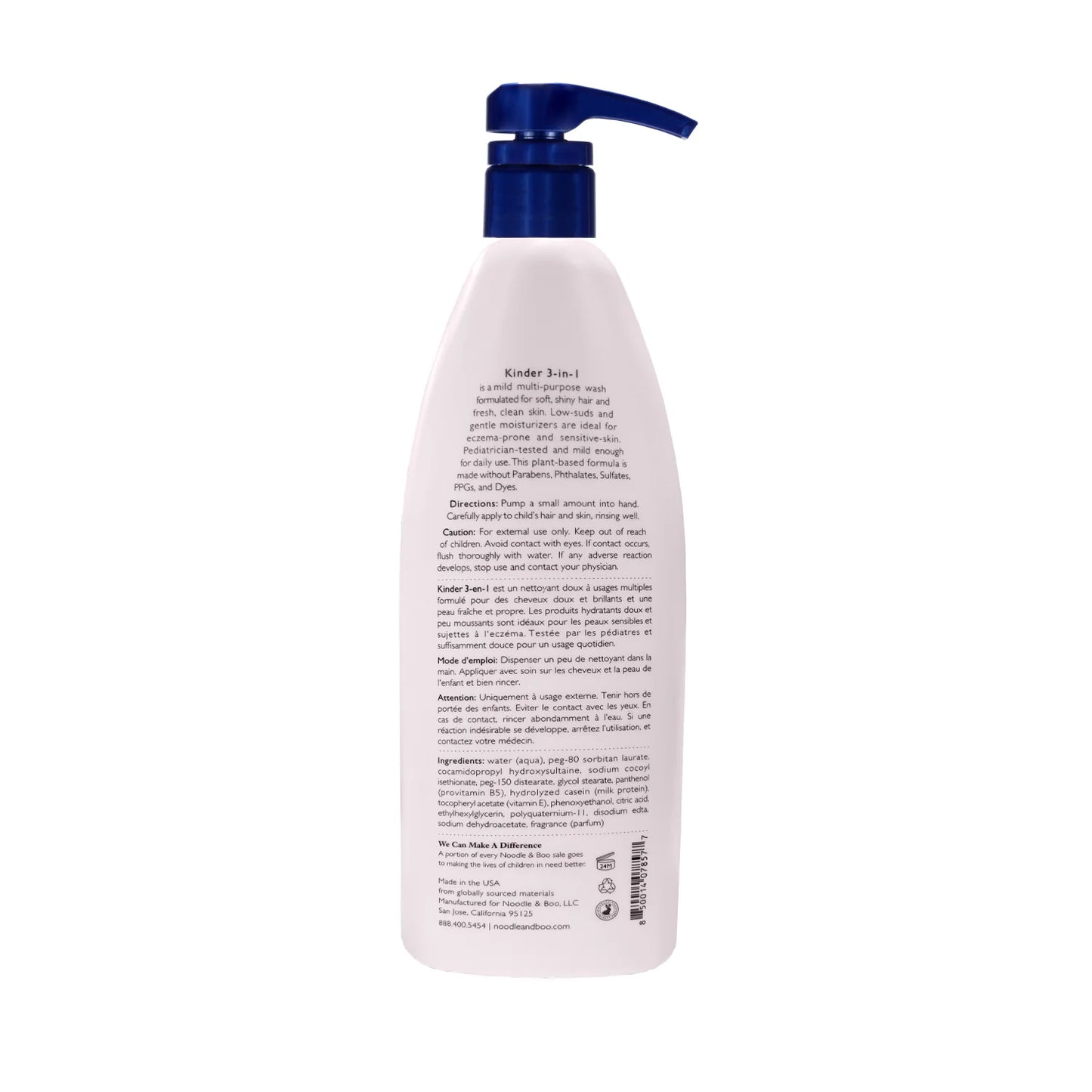 Noodle&Boo KINDER 3-IN-1 SHAMPOO, CONDITIONER & BODY WASH