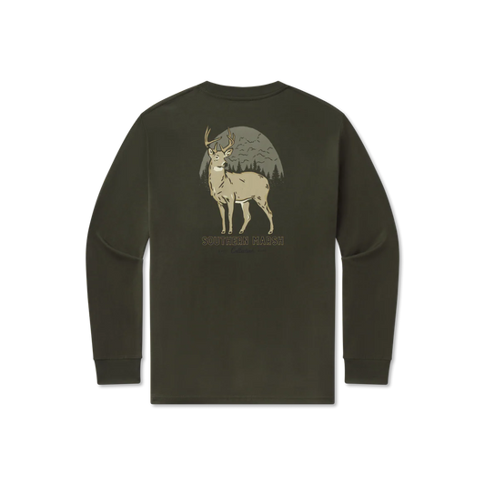 Southern Marsh Eight Point Tee - Long Sleeve