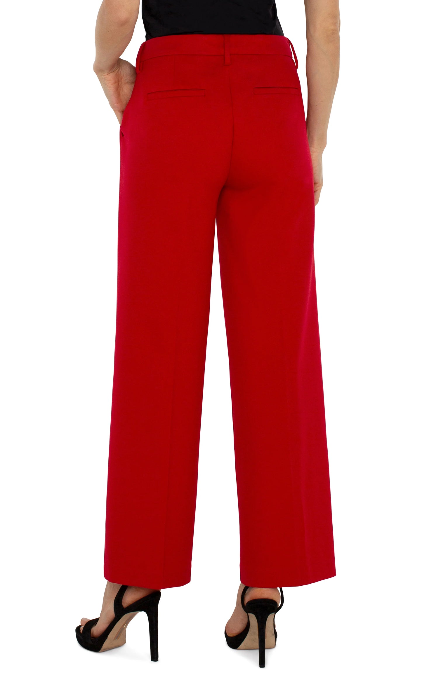 Liverpool Tango Red Kelsey Wide Leg Trouser