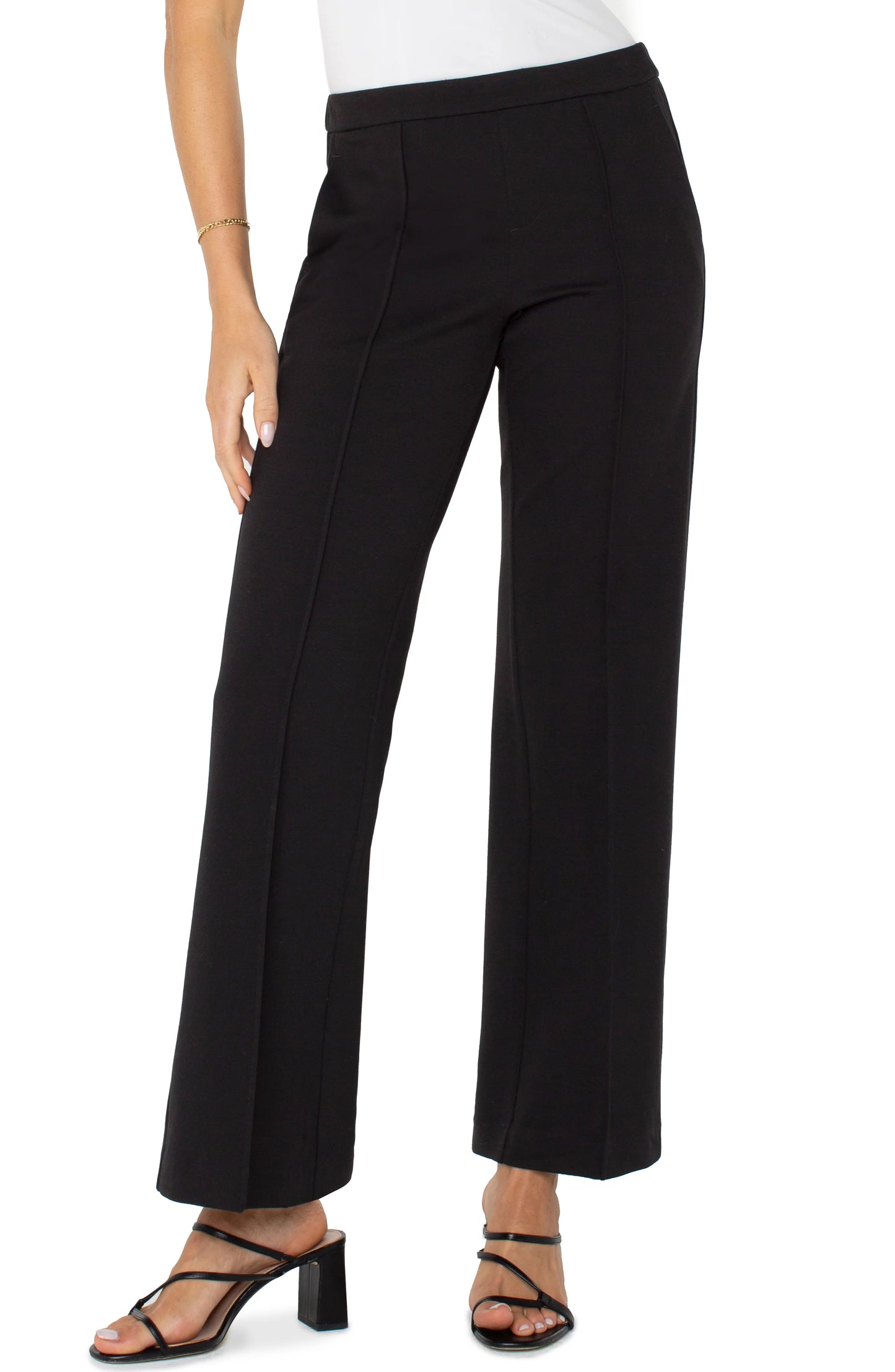 Liverpool Kayla Wide Leg Pull-on Trouser
