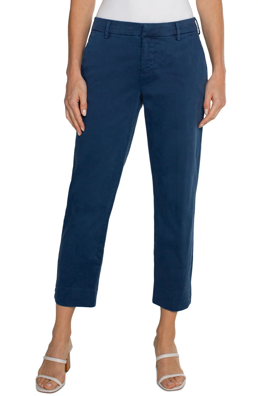 Liverpool KELSEY TROUSER WITH SIDE SLIT (3 Colors)