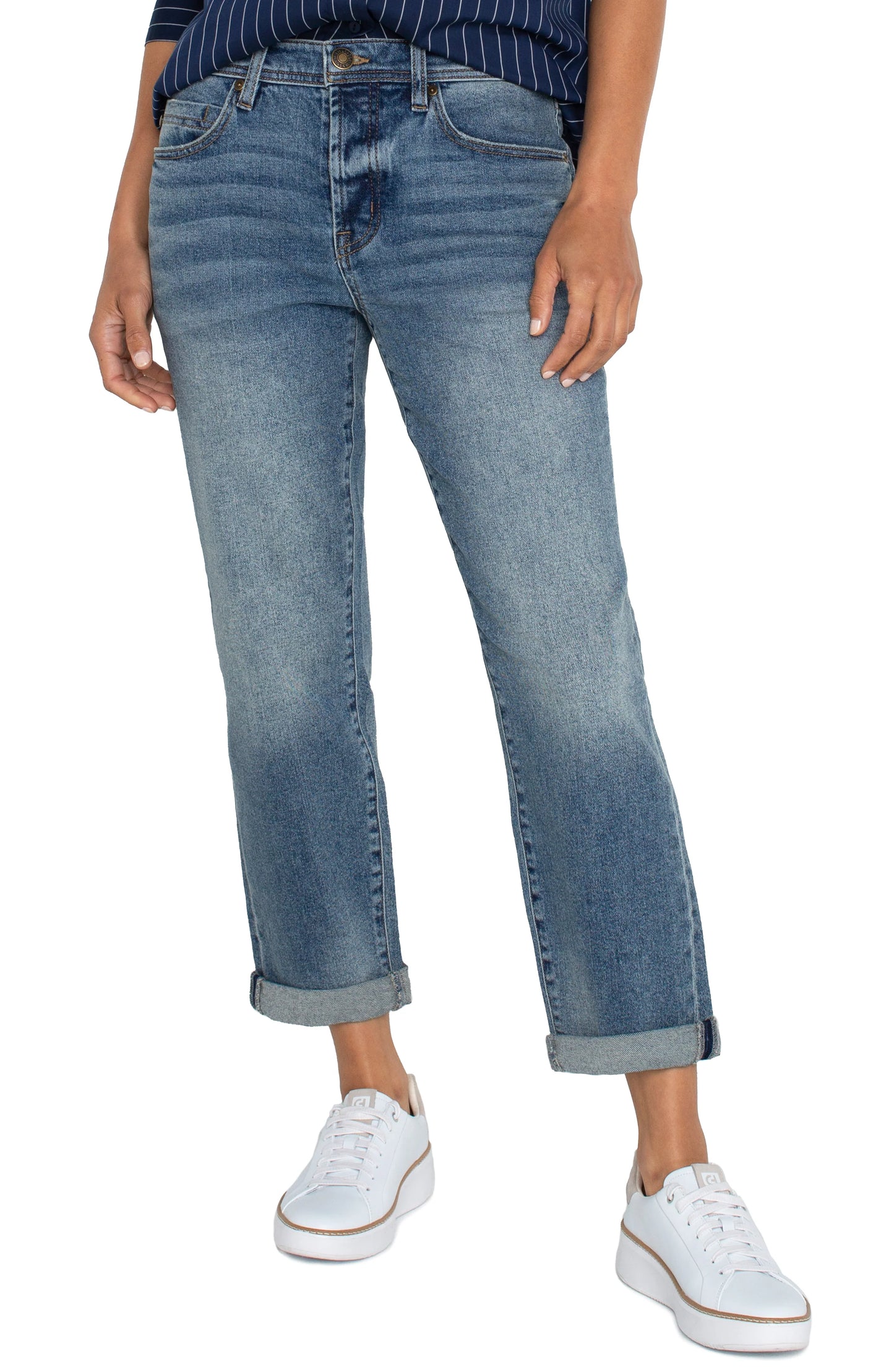 Liverpool The Keeper - Eco Boyfriend Jean