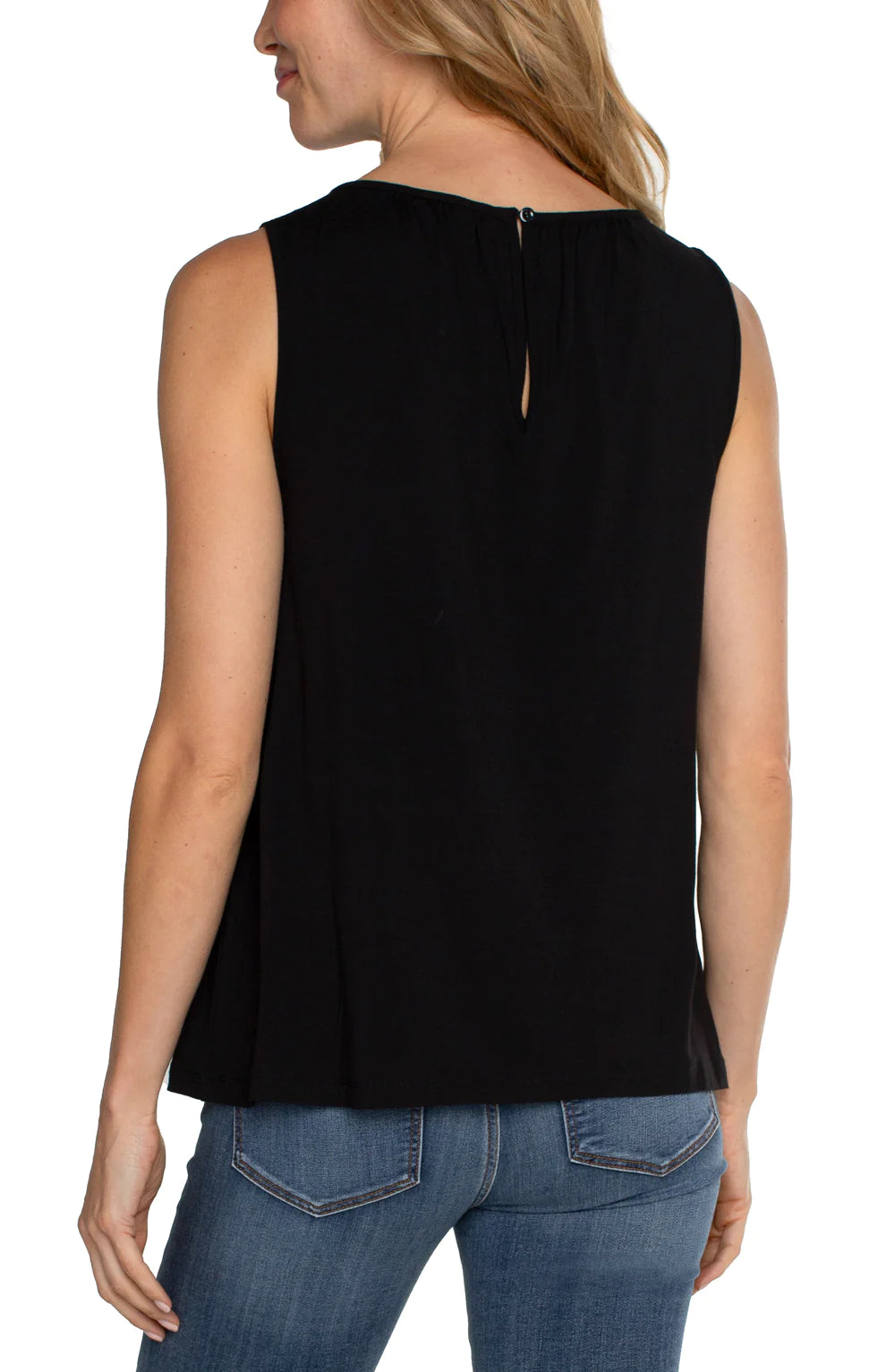 Liverpool A-LINE SLEEVELESS KNIT TOP