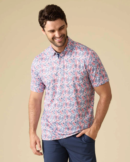 Flag & Anthem MVP POLO Concord Leaf Print Polo