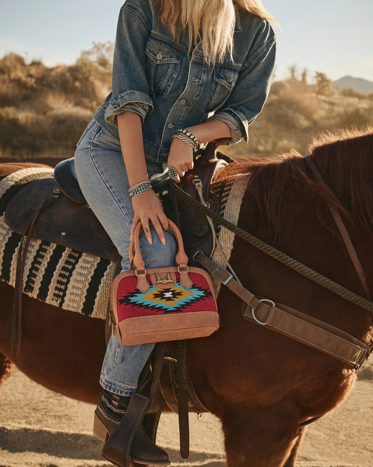 Loyal West Suave Mini Bag Pink or Turquoise