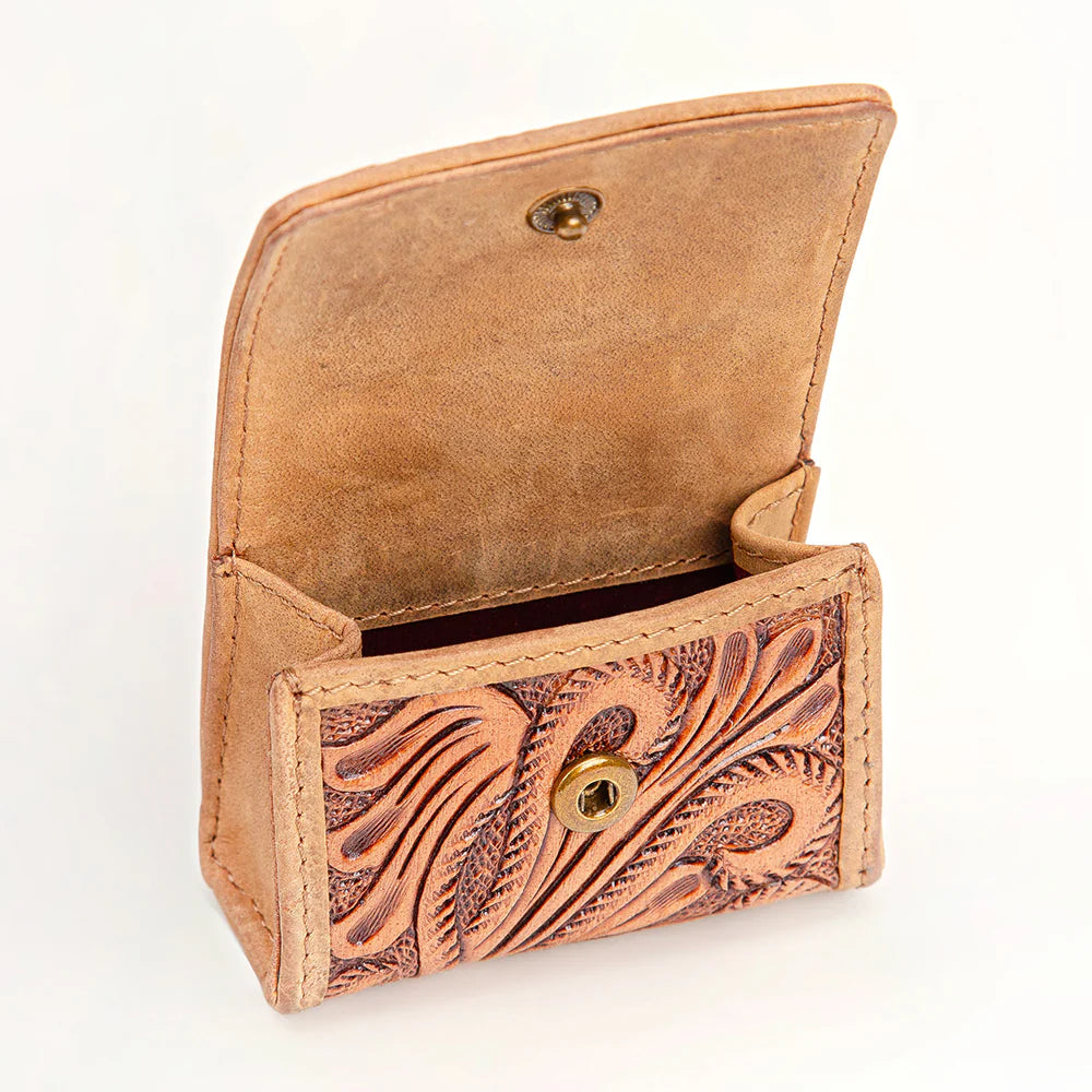 Loyal West Gloriana Clip On Bag Charm Handtooled